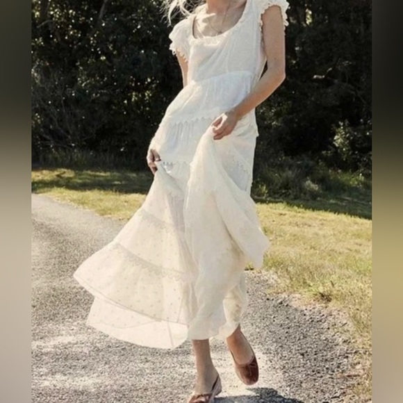 Doen Dôen Nima maxi dress salt M - Picture 5 of 6